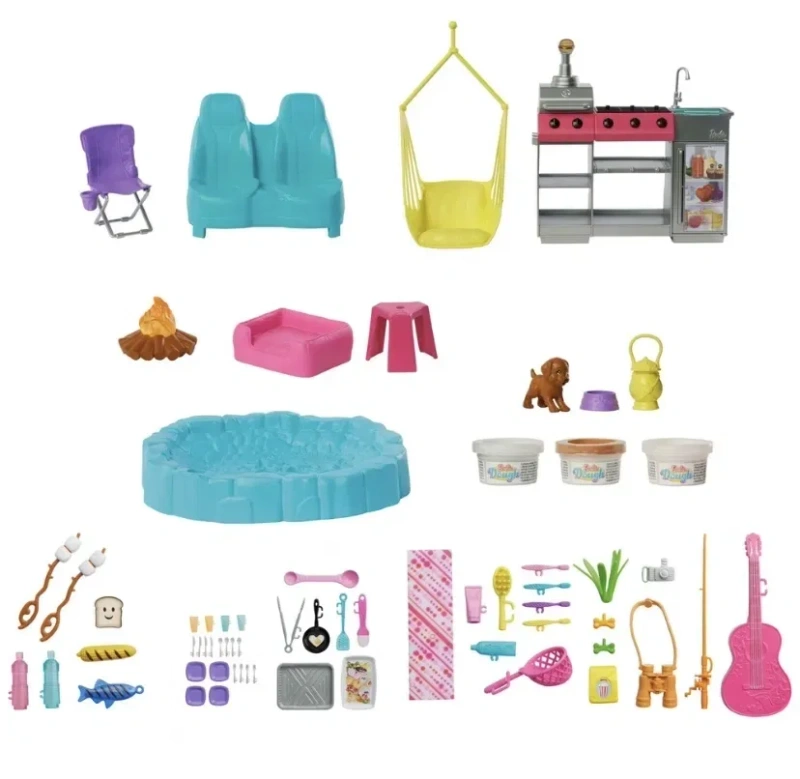 Barbie camper Барбі кемпер пікнік на природі пикник mattel — фото 3
