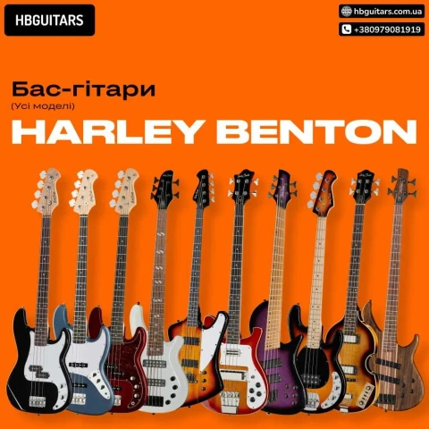 Бас-гітари Harley Benton | Усі моделі | PB-Shorty BK
