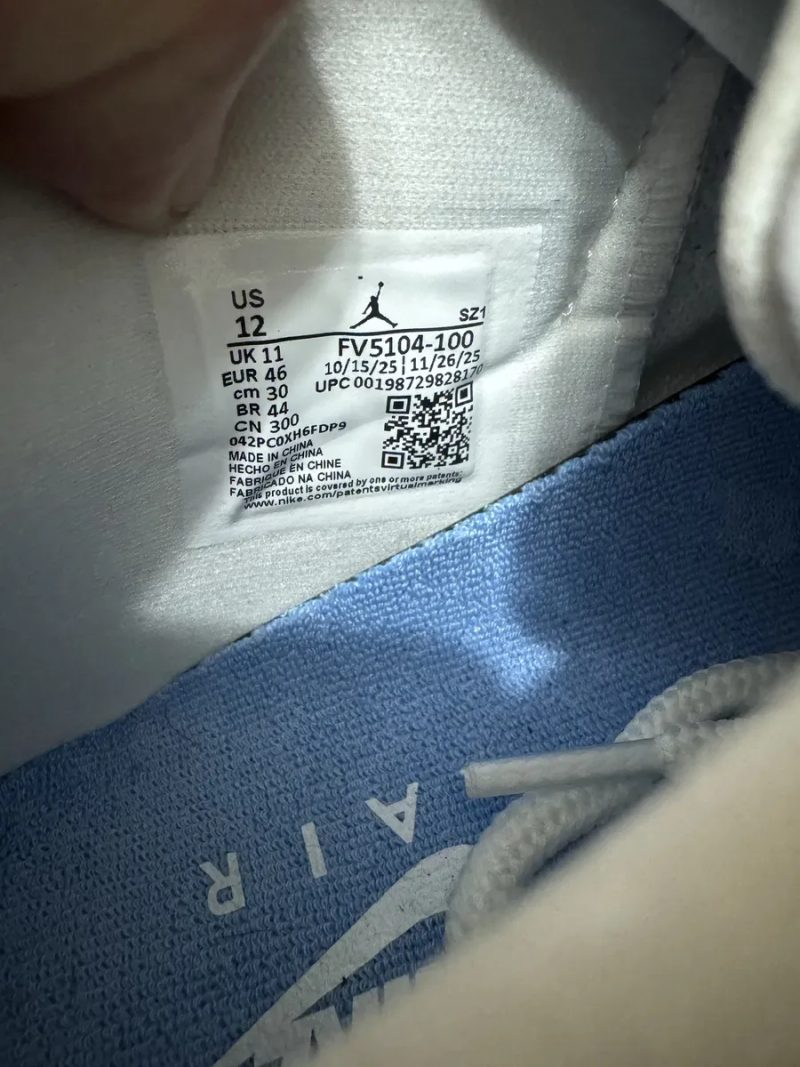 Баскетбольні кросівки 46(30см)Air Jordan 11 Retro Low «University Blue» оригінал — фото 7