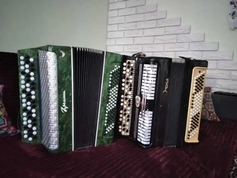 Баяни Кремінне Етюд профілактовані налаштовані, ремонтую гармоні баяни не дорого