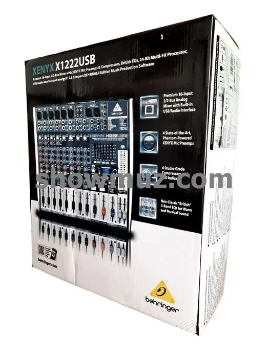BEHRINGER XENYX X1222USB мікшер с ефектами НОВИЙ в наявності — фото 5