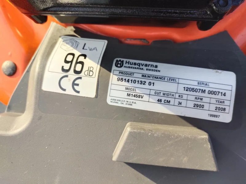 Бензинова самохідна газонокосарка Husqvarna 46cm  Briggs Stratton — фото 6