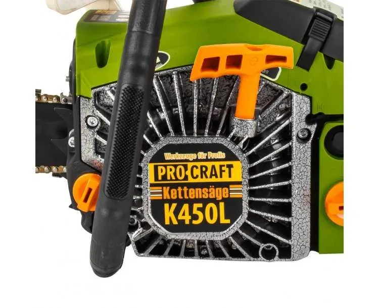 Бензопила PRO CRAFT К450L металл — фото 2