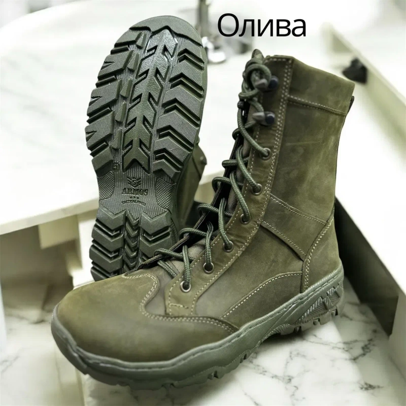 Берці тактичні шкіряні демісезон зима Гортекс 36-48 Розн/Опт. — фото 6