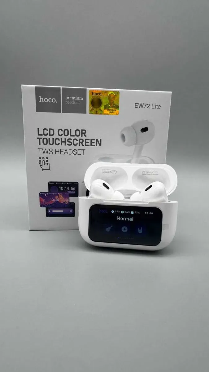 Беспроводные наушники Bluetooth Hoco EW72 TWS с сенсорным экраном — фото 2