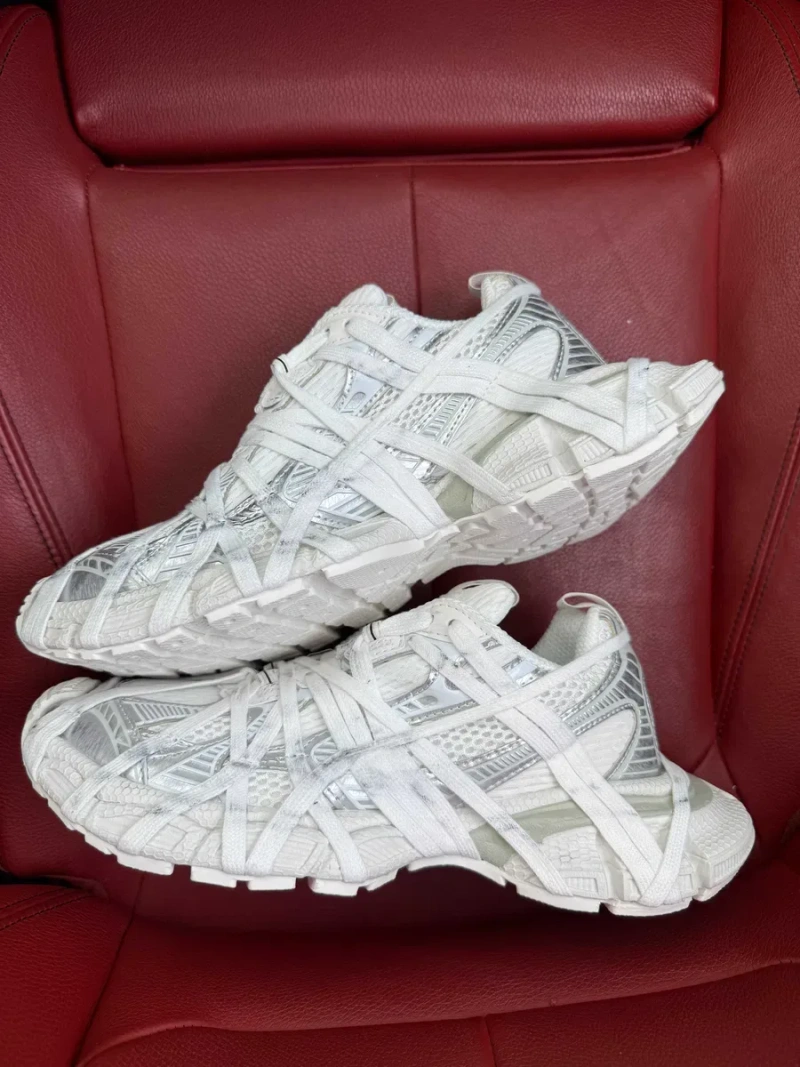(БЕЗ ПЕРЕДОПЛАТИ)Balenciaga 3XL Extreme Lace White Grey баленсіага 3хл — фото 3