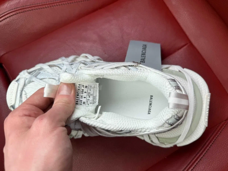 (БЕЗ ПЕРЕДОПЛАТИ)Balenciaga 3XL Extreme Lace White Grey баленсіага 3хл — фото 6