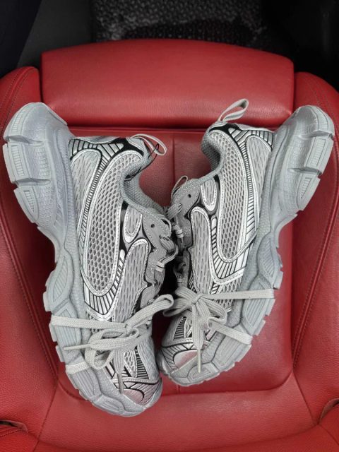 (БЕЗ ПЕРЕДОПЛАТИ) Balenciaga 3XL Grey баленсіага 3 ікс ель сірі