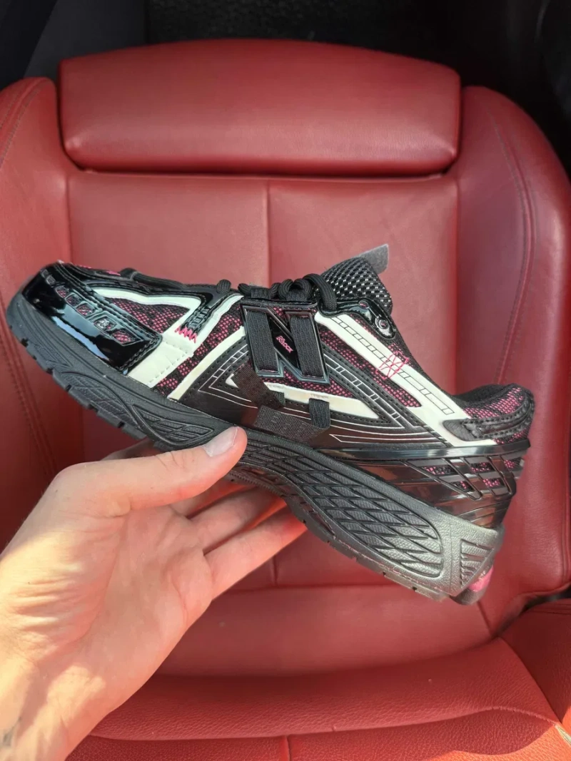 (БЕЗ ПЕРЕДОПЛАТИ) New Balance 1906A Dragon Derry нью беленс 1906 чорні рожеві малинові кросівки сітка — фото 4