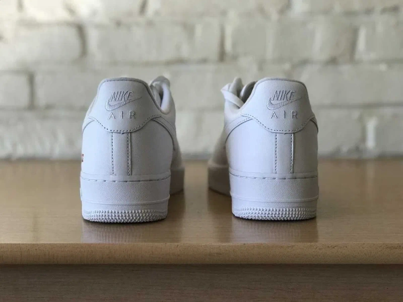 (БЕЗ ПЕРЕДОПЛАТИ) Nike Air Force 1 Low Supreme White найк аір супрім — фото 3