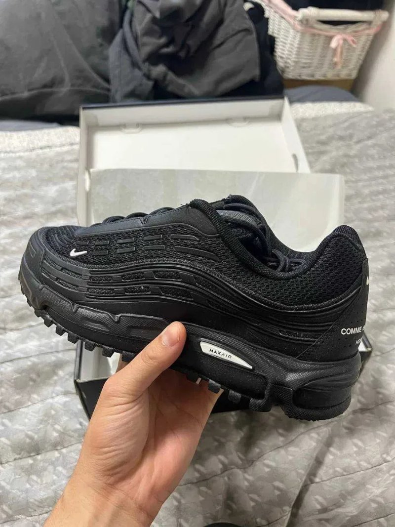 (БЕЗ ПЕРЕДОПЛАТИ)Nike Air Max x CDG TL 2.5 найк аір макс тл чорні — фото 2