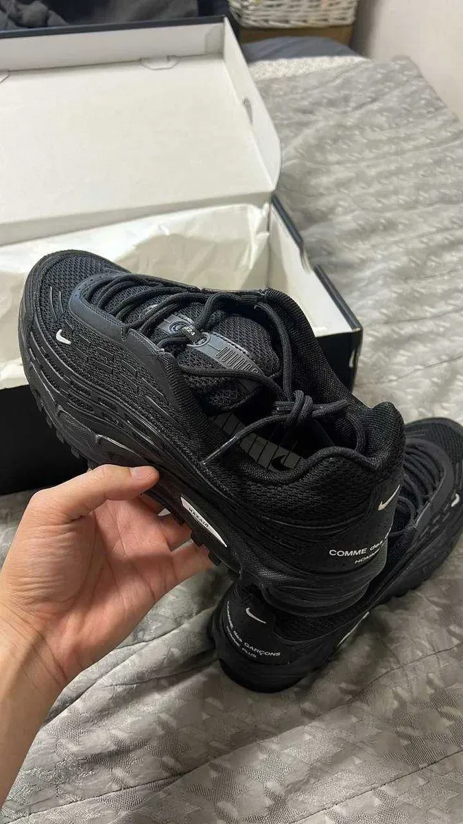 (БЕЗ ПЕРЕДОПЛАТИ)Nike Air Max x CDG TL 2.5 найк аір макс тл чорні — фото 3