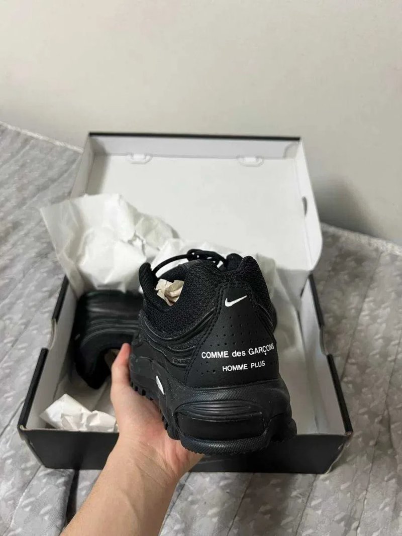 (БЕЗ ПЕРЕДОПЛАТИ)Nike Air Max x CDG TL 2.5 найк аір макс тл чорні — фото 4