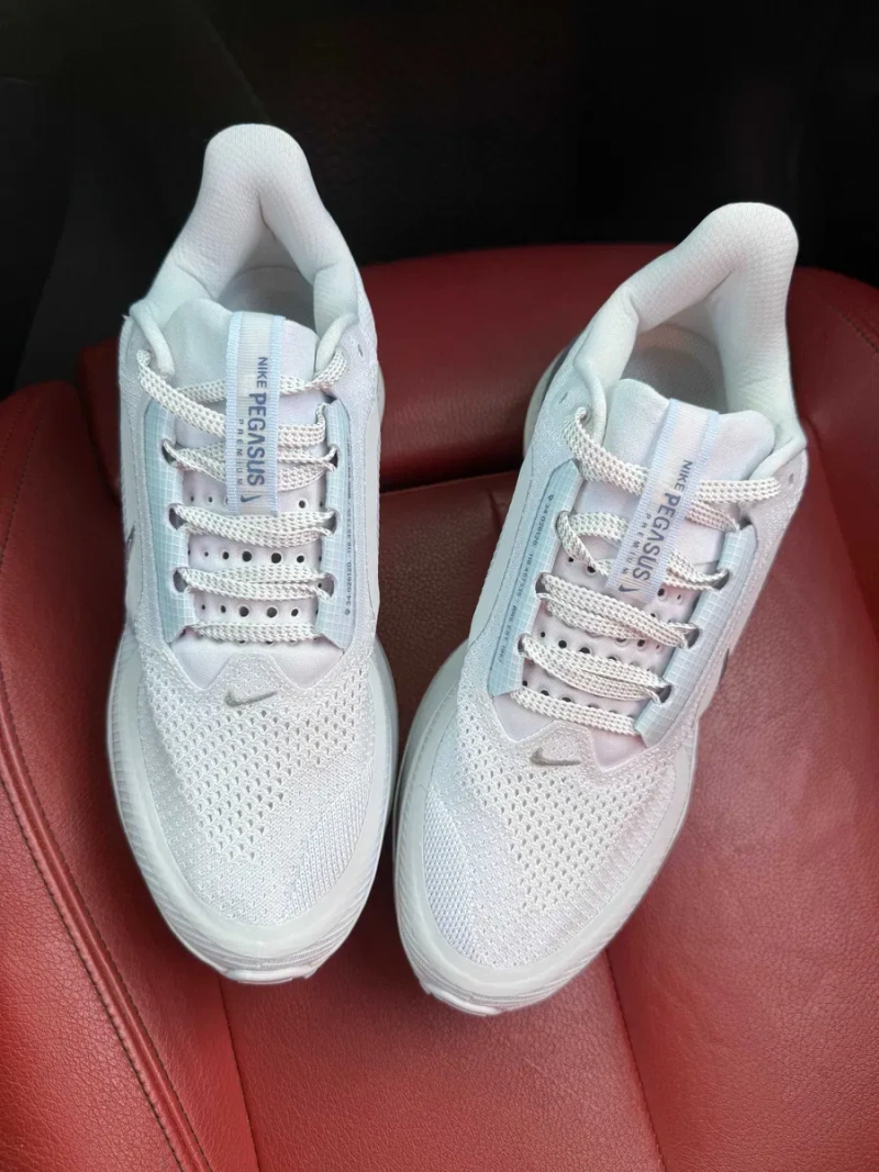 (БЕЗ ПЕРЕДОПЛАТИ) Nike Pegasus Premium SP Sail Cream найк пегасус преміум молочні бігові кросівки сітка з подушкою Zoom Air — фото 5