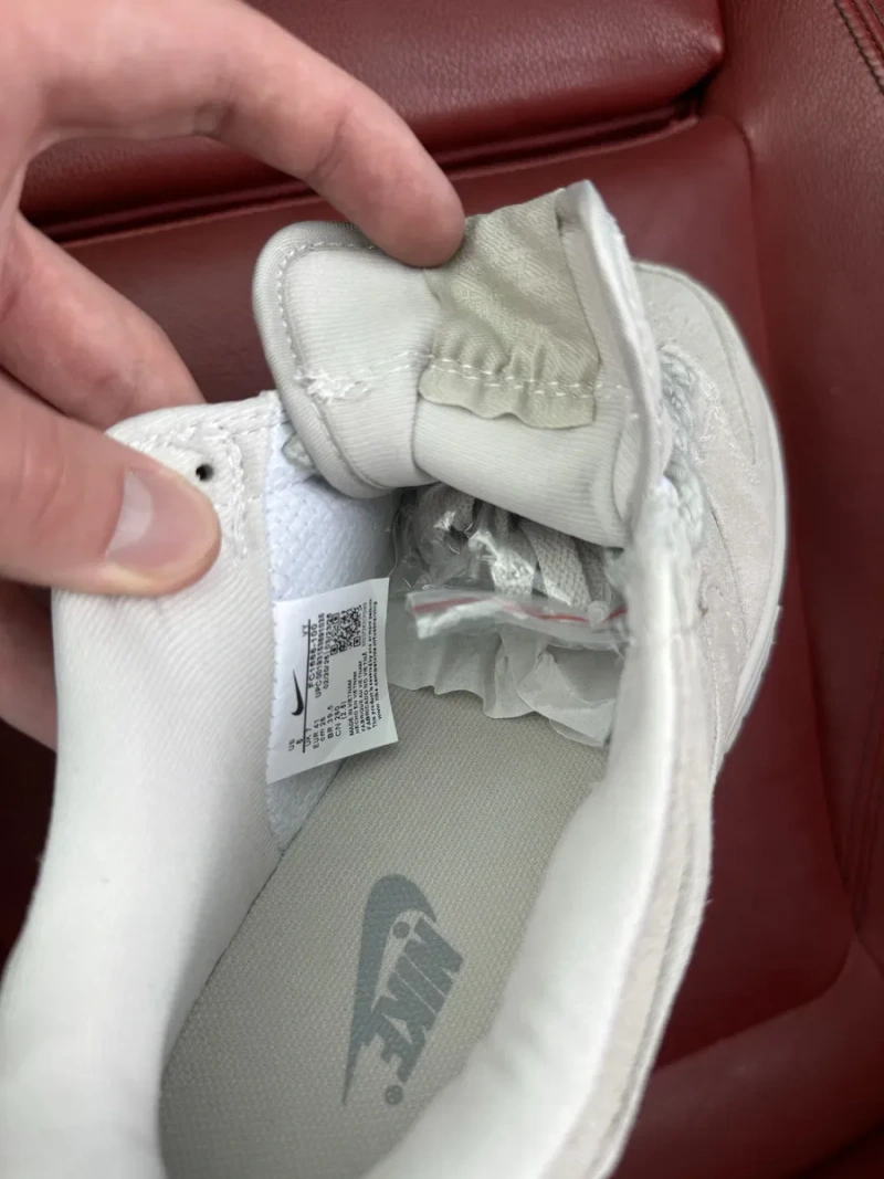 (БЕЗ ПЕРЕДОПЛАТИ) Nike SB Dunk Low x Supreme Beige найк данк супрім бежеві замшеві кросівки кеди — фото 6