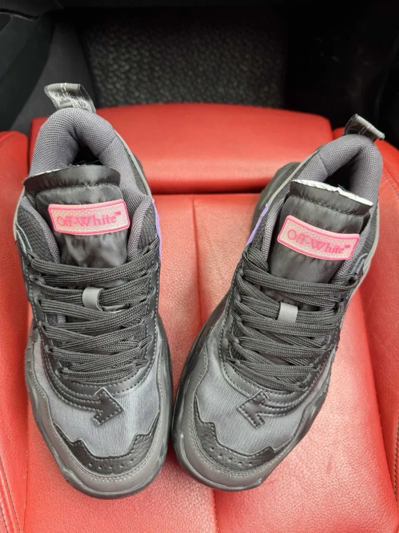(БЕЗ ПЕРЕДОПЛАТИ) Off-White Odsy-1000 Black офф вайт одсі 1000 чорні — фото 4