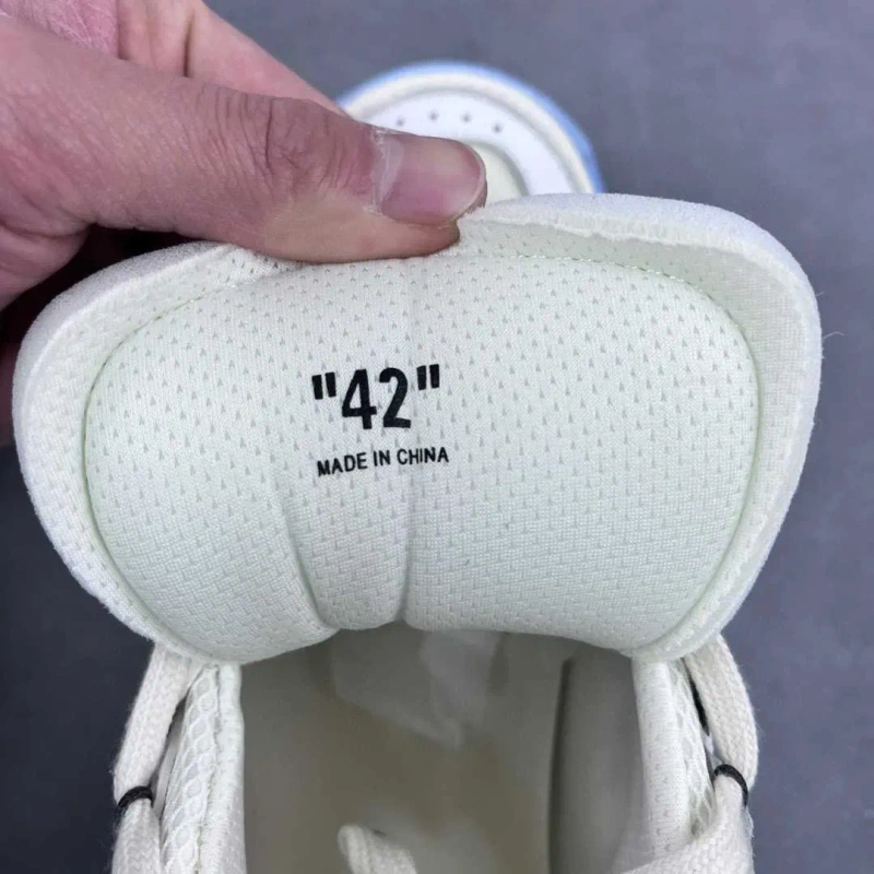 (БЕЗ ПЕРЕДОПЛАТИ)Off-White Odsy 1000 White оф вайт одсі бежеві сині — фото 7