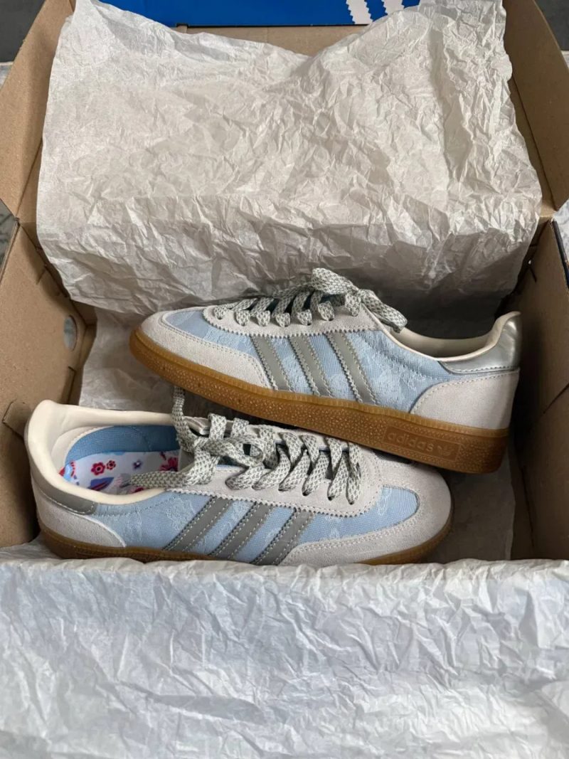 БЕЗ ПЕРЕДПЛАТ‼️36-41 Adidas Handball Spezial x Liberty  London White Blue Samba LA Tl — фото 4