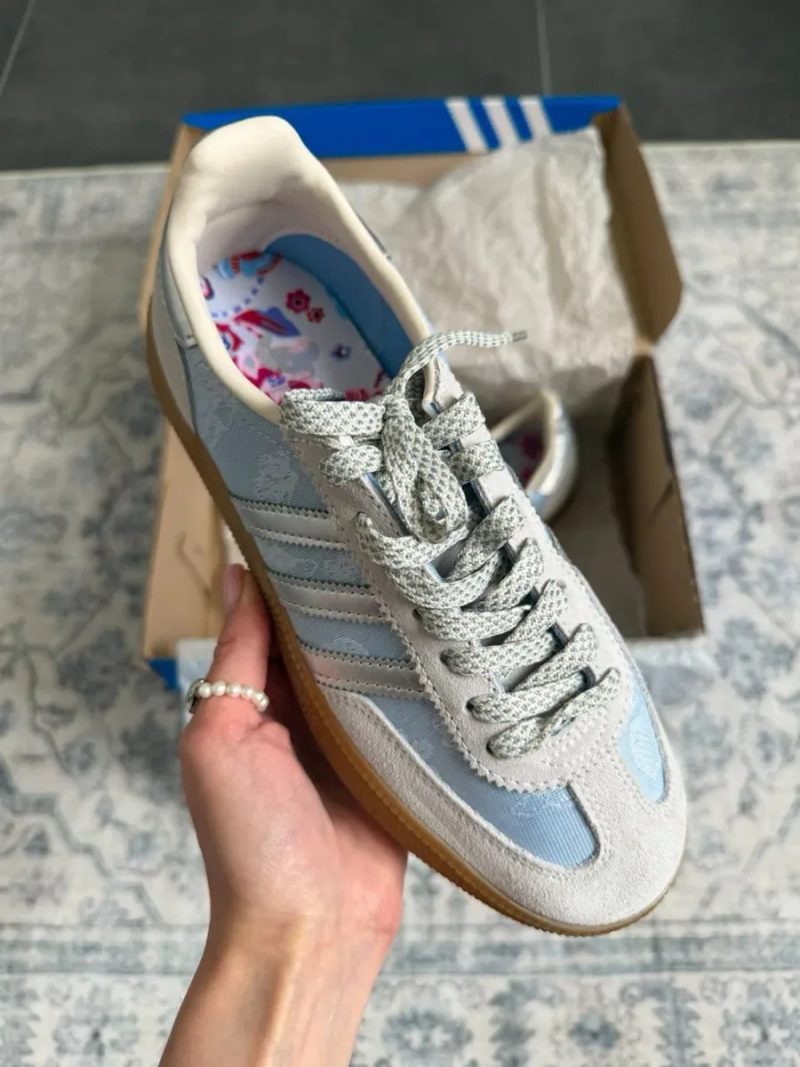 БЕЗ ПЕРЕДПЛАТ‼️36-41 Adidas Handball Spezial x Liberty  London White Blue Samba LA Tl — фото 7