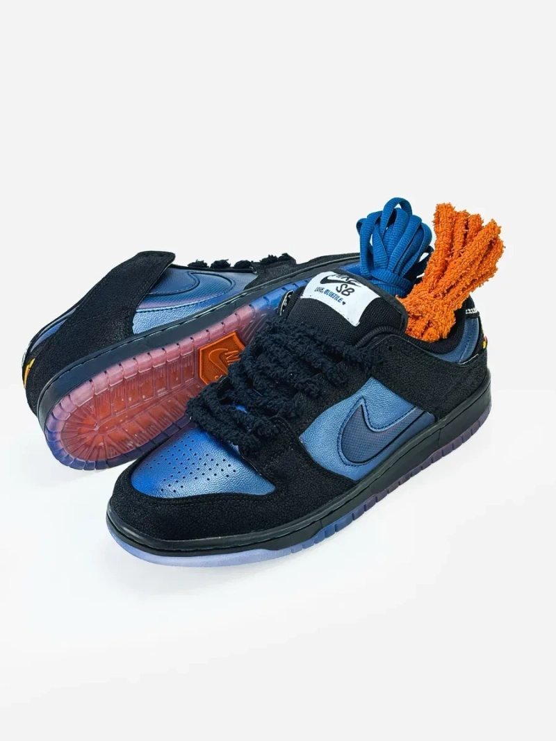 БЕЗ ПЕРЕДПЛАТ‼️36-45 Nike SB Dunk Low Pro x Bluetile Pitch Blue Black / Air 90 Dragon DC — фото 4