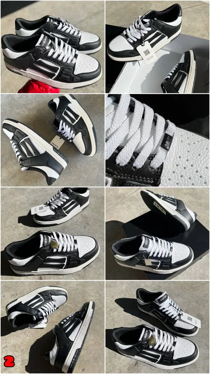 БЕЗ ПЕРЕДПЛАТИ‼️ Кросівки Amiri Skeleton / 36-45, Унісекс, ПРЕМІУМ — фото 3