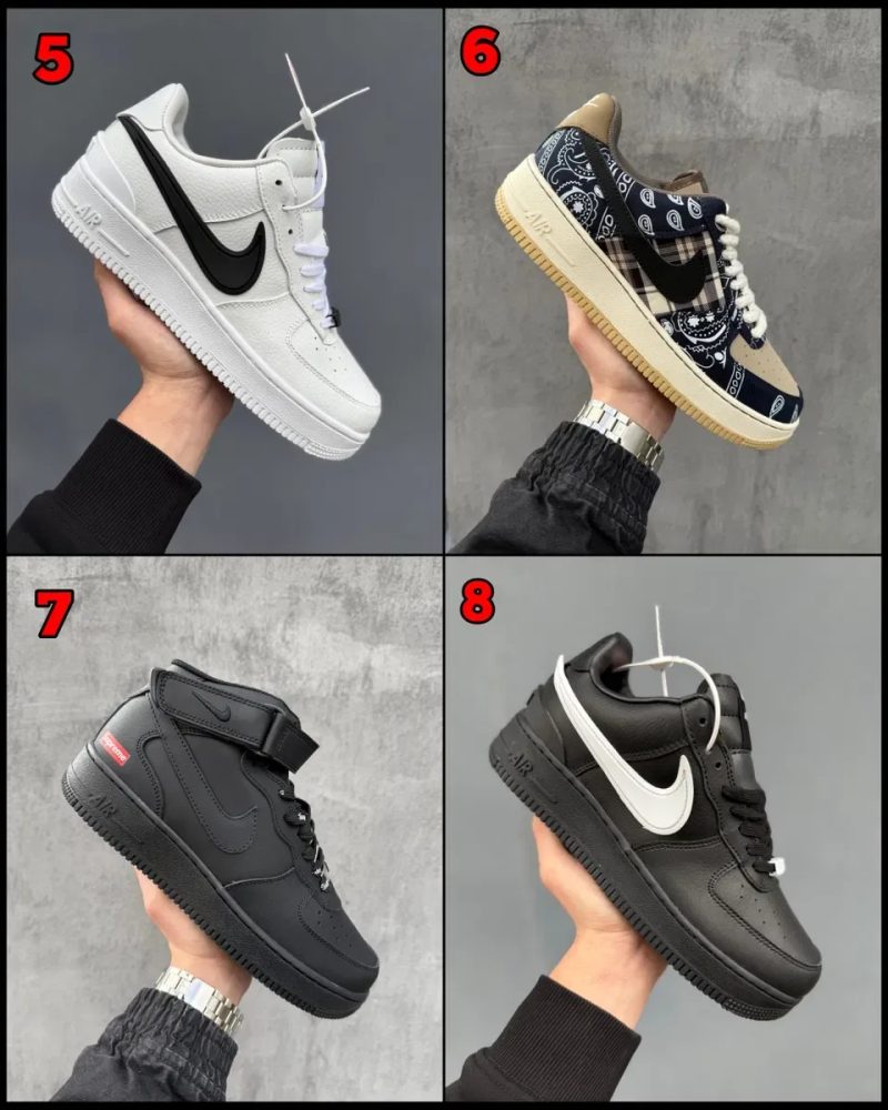 БЕЗ ПЕРЕДПЛАТИ‼️ Кросівки Nike Air Force x Supreme / 36-46, ПРЕМІУМ — фото 3
