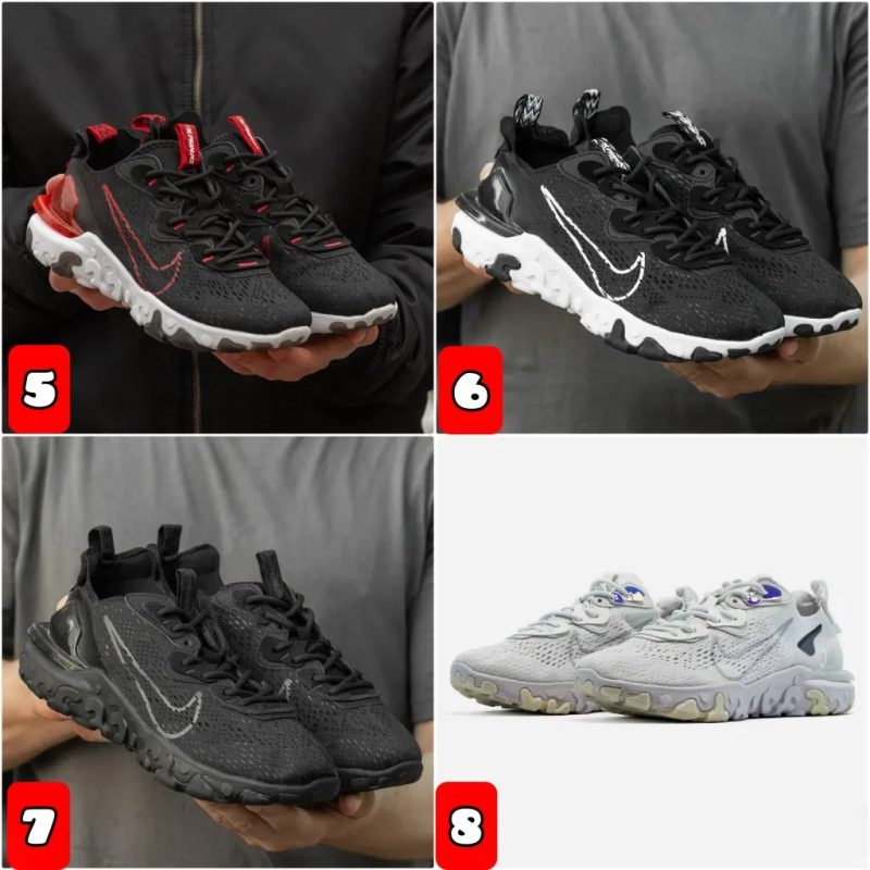 БЕЗ ПЕРЕДПЛАТИ‼️ Кросівки Nike React Vision / Унисекс, 36-45, ПРЕМІУМ — фото 3