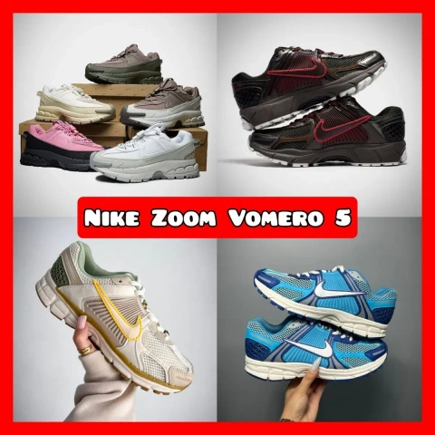 БЕЗ ПЕРЕДПЛАТИ Кросівки Nike Zoom Vomero 5 / 36-46, Унисекс, ПРЕМІУМ