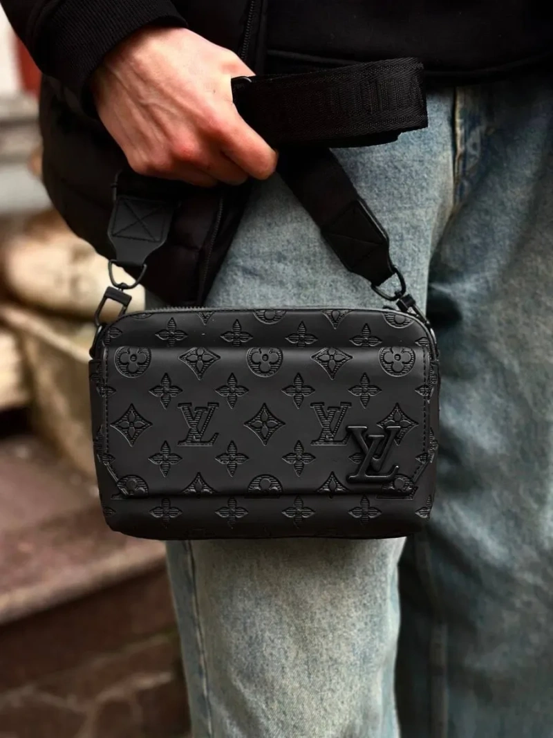 ‼️БЕЗ ПРЕДОПЛАТ‼️Мужская сумка через плечо Луи витон Louis Vuitton | сумка Луи витон | мужская сумка LV | мужская сумка Louis Vuitton | сумка — фото 2