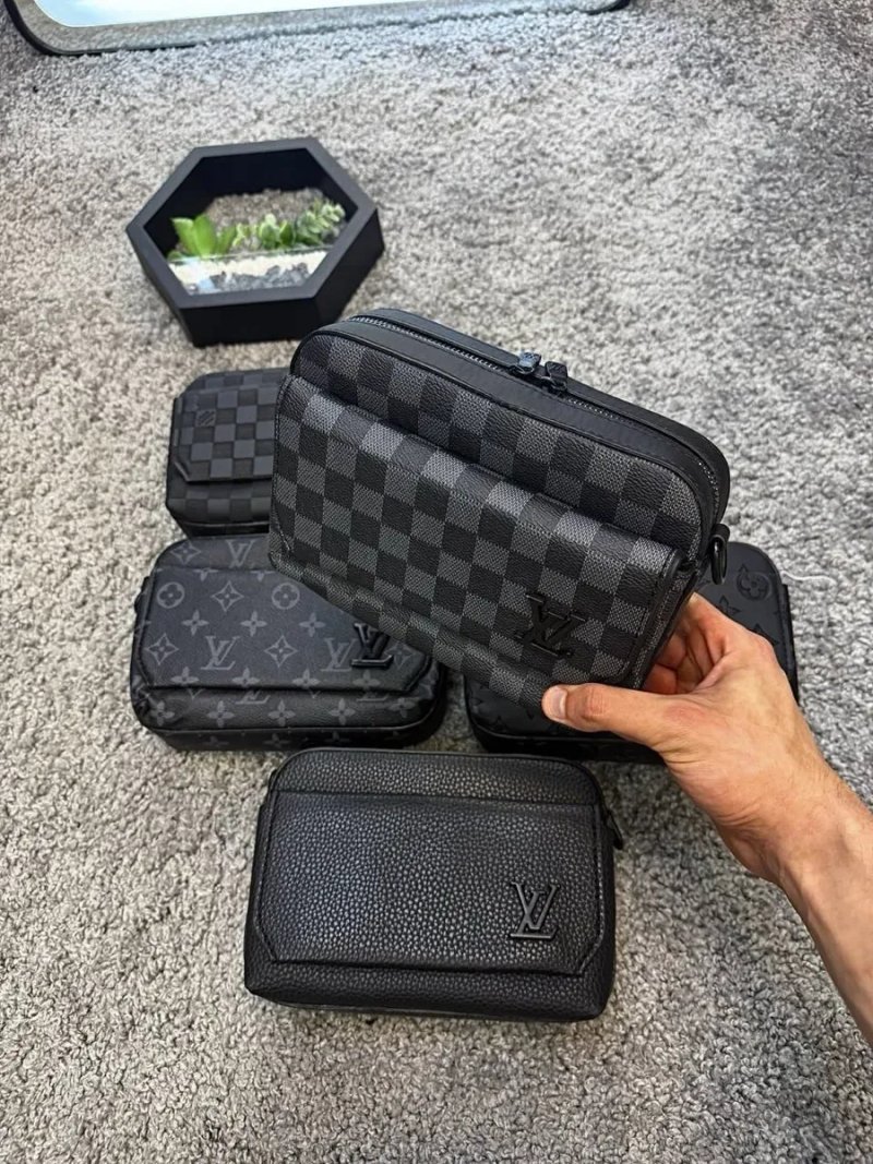 ‼️БЕЗ ПРЕДОПЛАТ‼️Мужская сумка через плечо луи витон Louis Vuitton | сумка через плечо луи витон LV | сумка лв | мужская сумка | сумка луи витон | — фото 4