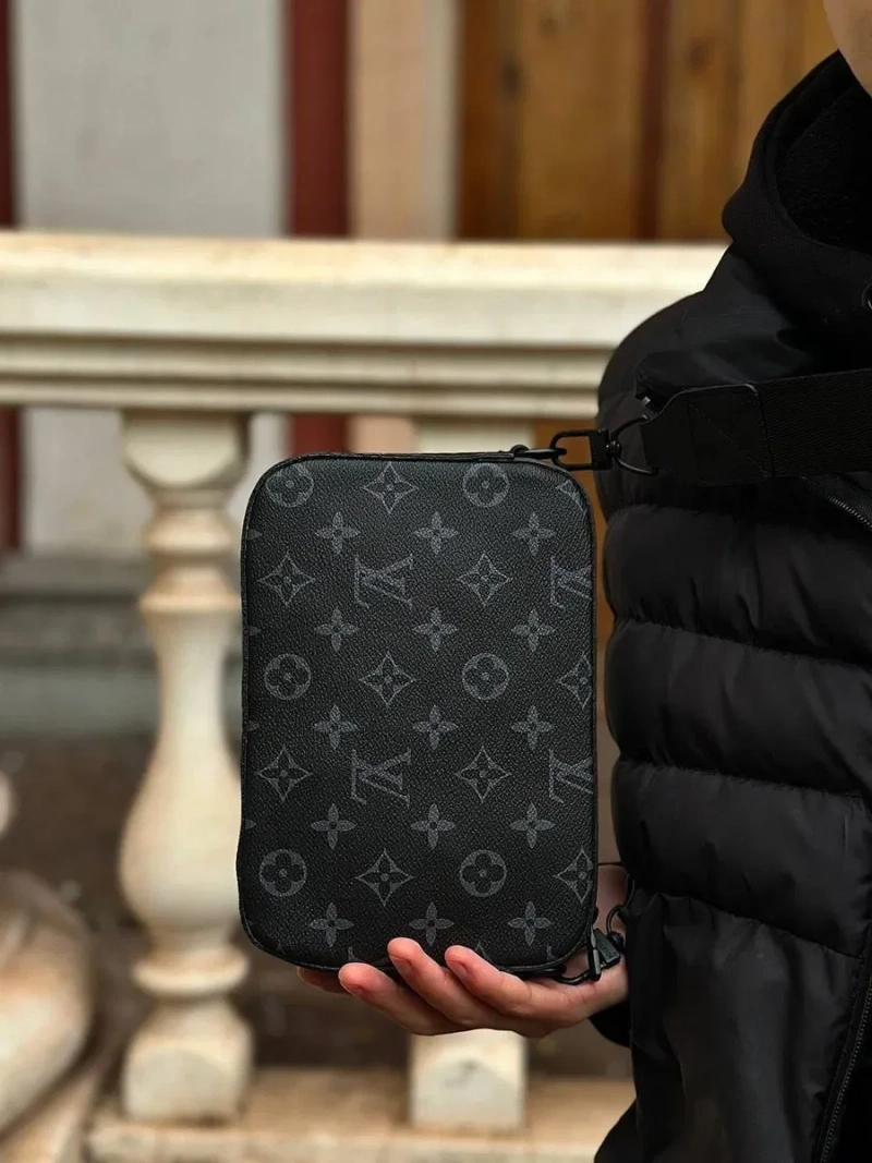 ‼️БЕЗ ПРЕДОПЛАТ‼️Мужская сумка через плечо Луи витон Louis Vuitton | сумка Луи витон | мужская сумка LV | мужская сумка Louis Vuitton | сумка — фото 7