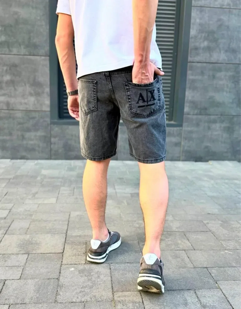 ‼️БЕЗ ПРЕДОПЛАТ‼️Мужские джинсовые шорты армани ARMANI — фото 3