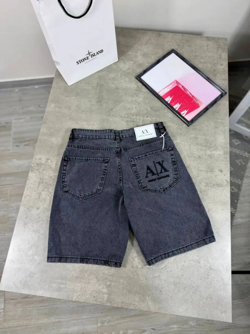 ‼️БЕЗ ПРЕДОПЛАТ‼️Мужские джинсовые шорты армани ARMANI — фото 4