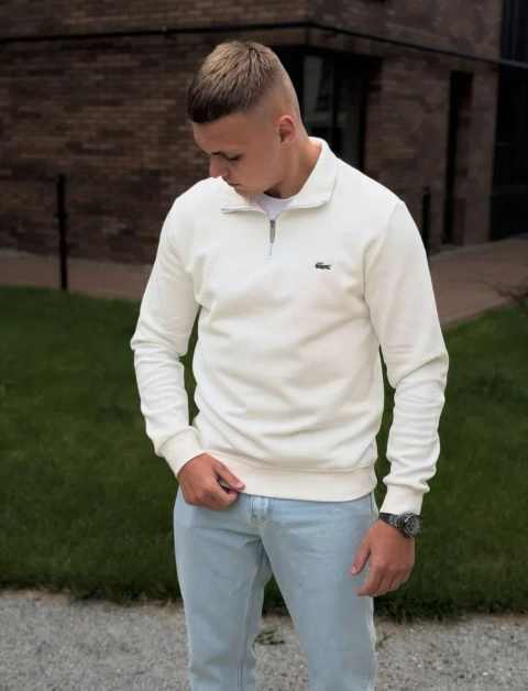 ‼️БЕЗ ПРЕДОПЛАТ‼️Мужской свитшот полу замок лакоста Lacoste | кофта лакоста | полу зип Lacoste | кофта лакоста | мужская зипка Lacoste |Lacoste |