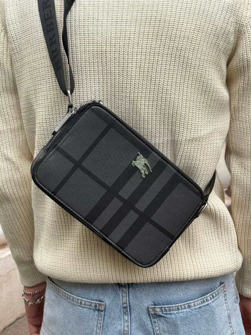 Без Предоплат ‼️ Сумка від бренду BURBERRY  | Чорний Колір — фото 5