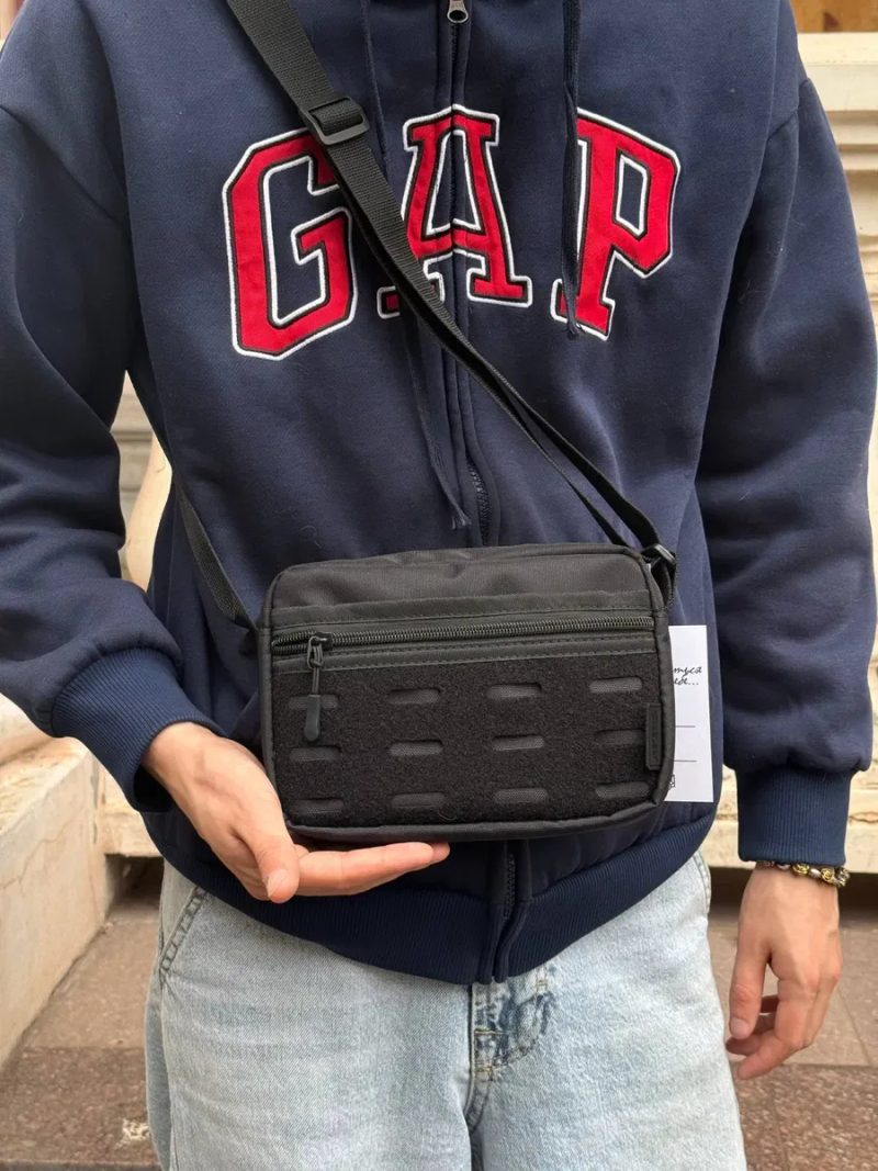 Без Предоплат‼️ Тактична барсетка Tactical Mini Три кольори : Чорний, пісочний, хакі — фото 2