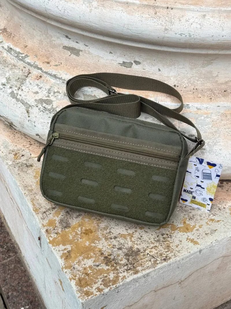 Без Предоплат‼️ Тактична барсетка Tactical Mini Три кольори : Чорний, пісочний, хакі — фото 7