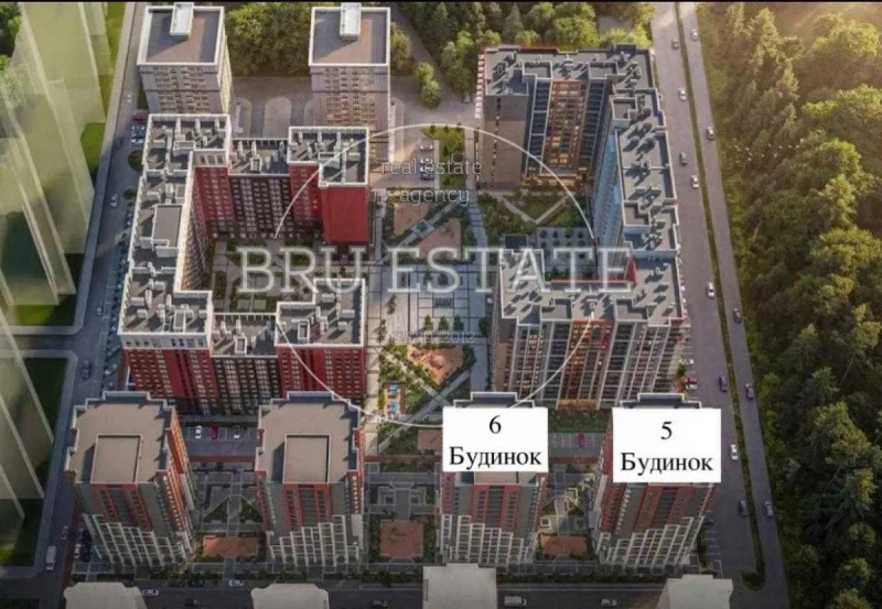 Без% Продаж видової  1к квартири 39.6 кв.м ЖК Ірпінь Сіті Розтермінування Молодість Єоселя — фото 3
