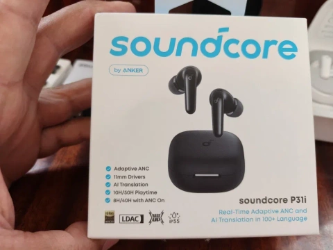 Бездротові нові навушники Anker Soundcore P31i/ LDAC/Bluetooth 6.1
