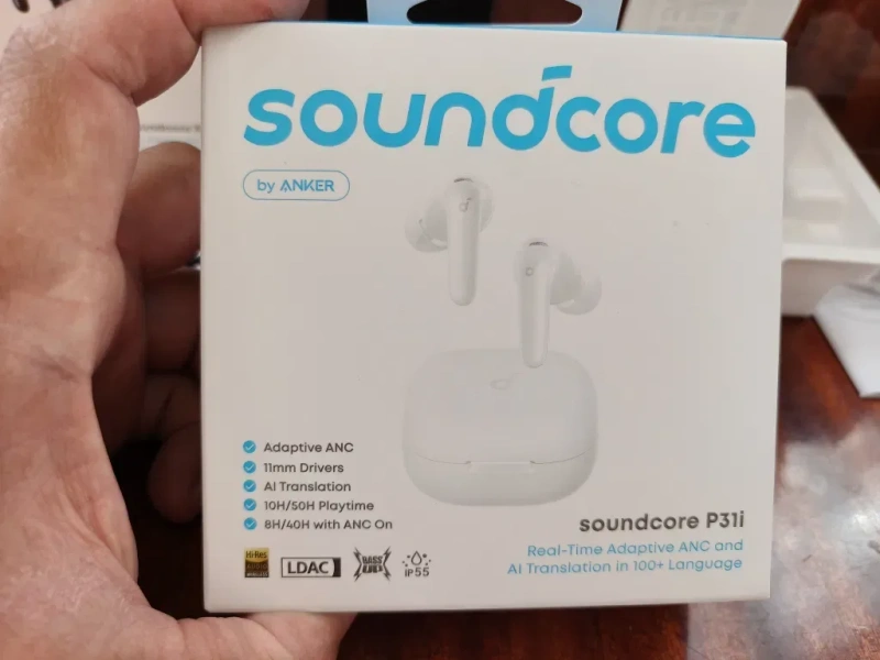 Бездротові нові  навушники Anker Soundcore P31i/ LDAC/Bluetooth 6.1 — фото 8