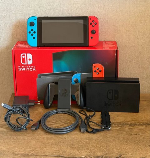 Безкошовні ігри Nintendo Switch V2 + sd 128 + більше 15 ігор #179