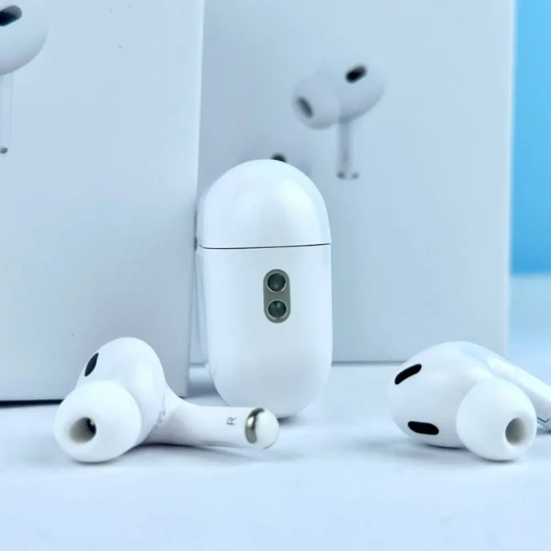 Безпровідні наушники AirPobs Pro 2. з чохлом в подарунок — фото 2