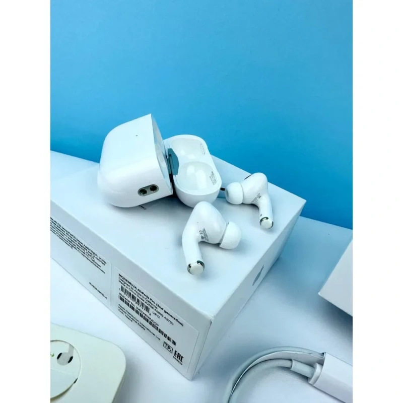 Безпровідні наушники AirPobs Pro 2. з чохлом в подарунок — фото 3