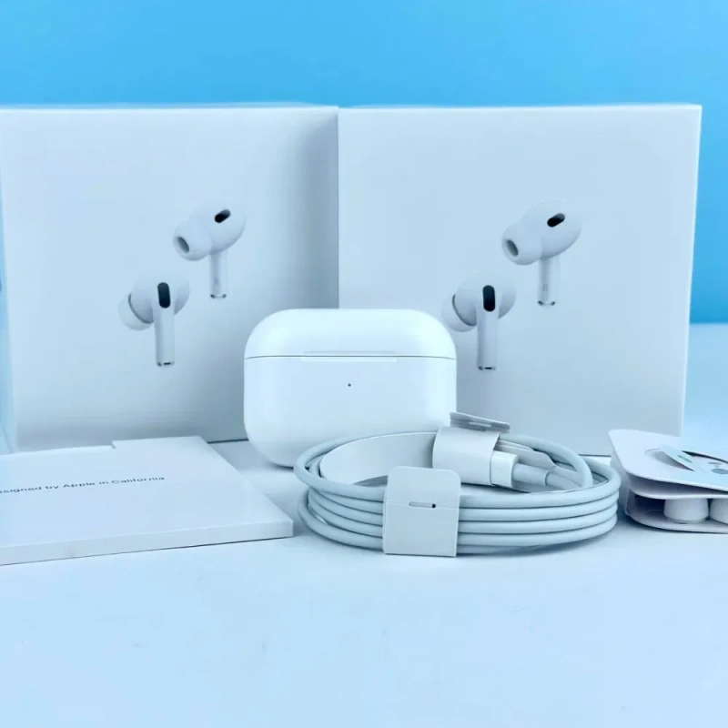 Безпровідні наушники AirPobs Pro 2. з чохлом в подарунок — фото 7