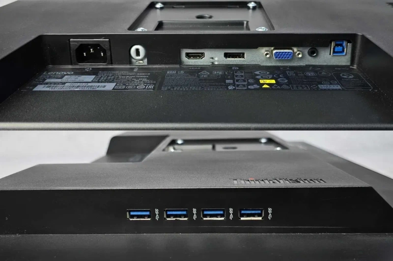 Безрамковий монітор 23" Lenovo ThinkVision T23i-10 1920x1080 IPS 8Bit — фото 6
