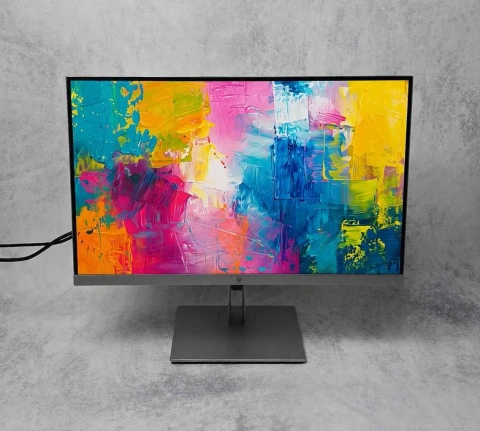 Безрамковий монітор 27" HP EliteDisplay e273q 2560x1440 2K IPS 8 bit (є кількість) + Гарантія 12 місяців