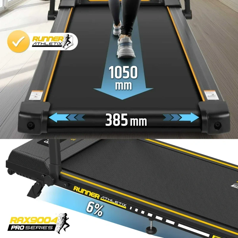Бігова доріжка електрична Runner Athletix. До 120кг, 12км/г. Кут нахилу. Складана Беговая дорожка. — фото 5