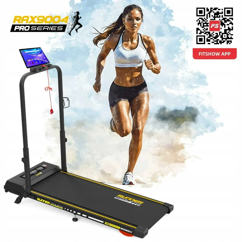 Бігова доріжка електрична Runner Athletix. До 120кг, 12км/г. Кут нахилу. Складана Беговая дорожка. — фото 8