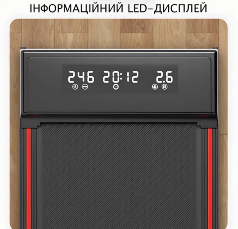 Бігова доріжка / нова бігова доріжка / 150кг / 107см / 3.0 к.с. — фото 2