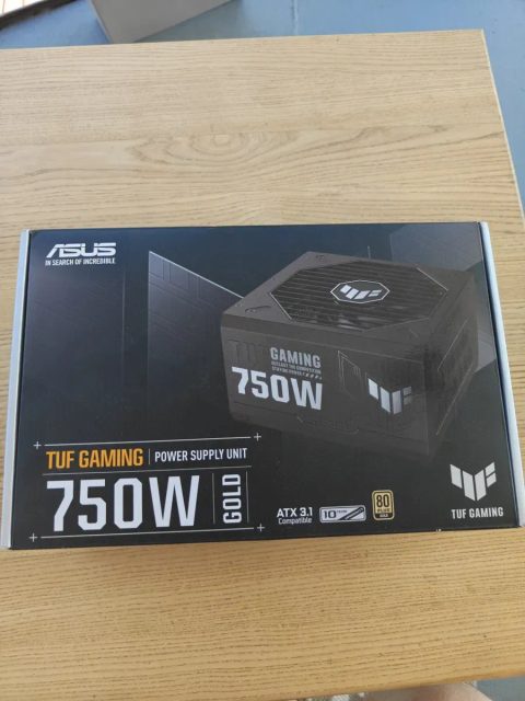 Блок питания ASUS 750W TUF Gaming GOLD, ATX 3.1
